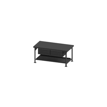 DURHAM HVY DTY WK BCH, 36X72, 4D, #95 GRAY - Model HDWB36724DR95